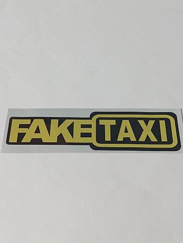 masın satışı: Avtomobil üçün sticker fake taxı onlayn satışdır bəzi metrolara — 2