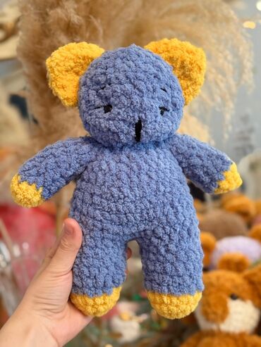 Oyuncaqlar: Yumuşaq toxumalı plyuş ayıcık oyuncaqları - Material: hiper-yumşaq — 9