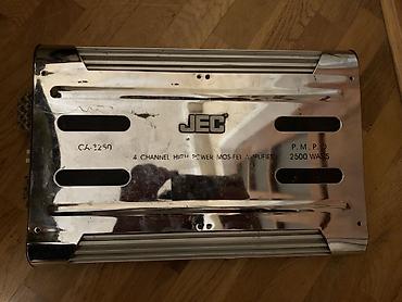 manitor avto: JEC CA-3250 avtomobil gücləndiricisi - 4 kanallı yüksək güclü MOS-FET — 1