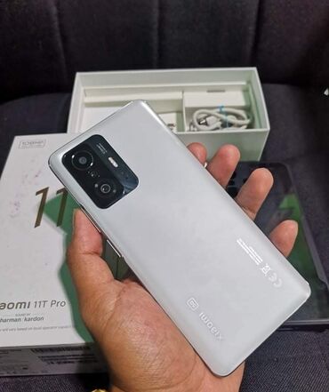 xiaomi 11 s: Xiaomi 11T, 256 GB, rəng - Gümüşü, 
 Zəmanət, Düyməli, Sensor