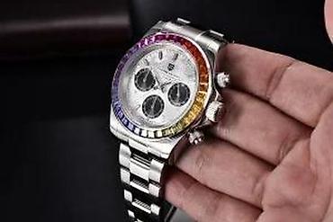 Ručni satovi: PAGANI DESIGN PD-1644 Sport - 40mm - RAINBOW - Rolex Daytona Potpuno — 6