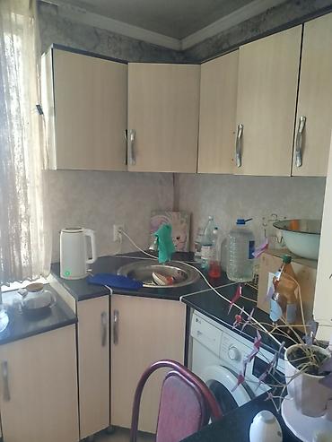 Кухонный гарнитур угловой, модульный - Планировка: угол 90°, нижние и