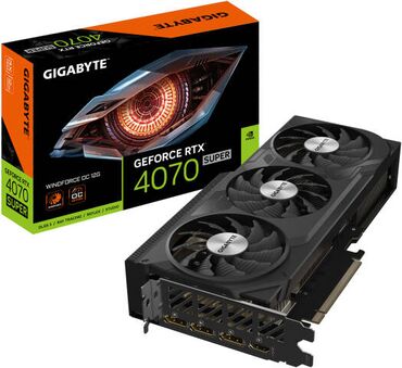 коробка для видеокарты: Видеокарта, Новый, Gigabyte, GeForce RTX, 12 ГБ, Для ПК