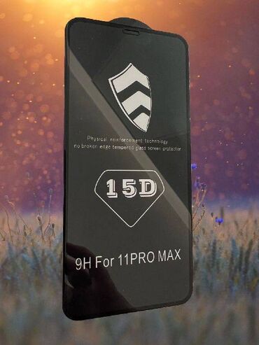 Защитные пленки и стекла: Cтекло для iPhone XS Max, 15D, 9H, размер 7,1 см х 15,1 см. Подходит