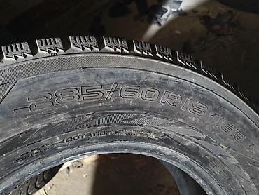 Транспорт: Шины 285 / 60 / R 18, Зима, Б/у, 1 шт, Внедорожные (АТ/МТ), Россия, Nokian — 3