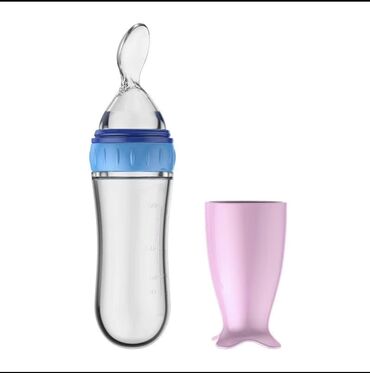 электрические водяные пистолеты: 🍼 Детская бутылочка с силиконовой ложечкой Удобная бутылочка 2 в 1 —