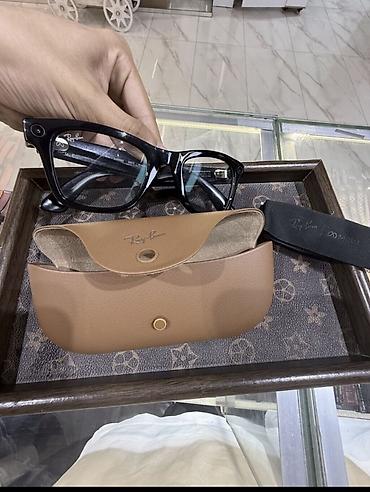 Көрүү үчүн көз айнектер: Очки Ray-Ban (оправа + аксессуары) - Модель: черная пластиковая — 1