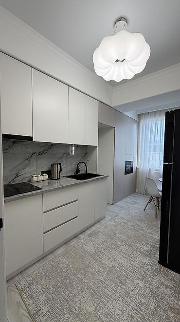 106: 2 комнаты, 55 м², Асанбай мкр Элитка, 13 этаж, Дизайнерский ремонт — 2