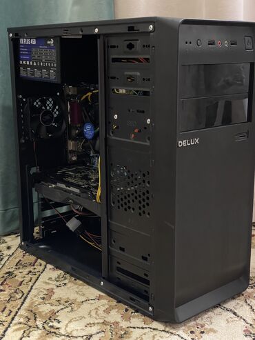 450w: Компьютер, ядер - 4, ОЗУ 8 ГБ, Игровой, Новый, Intel Core i5, AMD Radeon RX 580, SSD