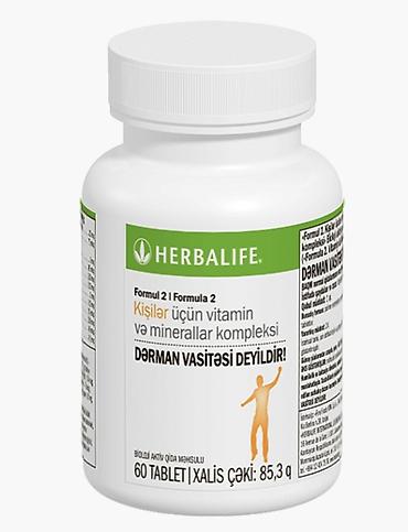 Herbalife Formula 2 – vitamin və mineral kompleksləri Məhsul