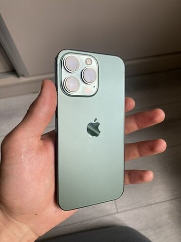 аккумулятор для айфона: IPhone 13 Pro, Б/у, 256 ГБ, Зеленый, 96 %