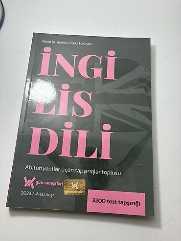 Testlər: Məhsul: “İngilis dili – Abituriyentlər üçün tapşırıqlar toplusu” — 1