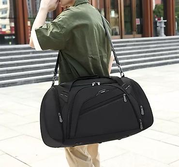 Спортивные сумки: ПРОДАЮ НОВУЮ СТИЛЬНУЮ СУМКУ,ПОДОЙДЕТ КАК ДЛЯ РУЧНОЙ КЛАДИ ТАК И ДЛЯ — 2