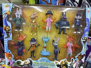 Оюнчуктар: Игровой набор фигурок «Zootopia» (Зверополис) - Набор включает 10 — 1