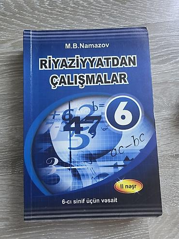 Книги и журналы: Məhsul: “Riyaziyyatdan Çalışmalar” – 6-cı sinif üçün vəsait Müəllif — 1