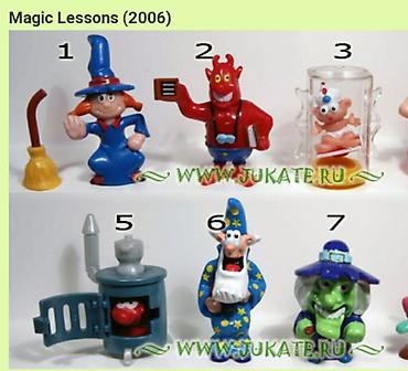 Figurice za decu: Kinder igracke razne - funny students, šrek, simpsonovi, dekster, duh — 7