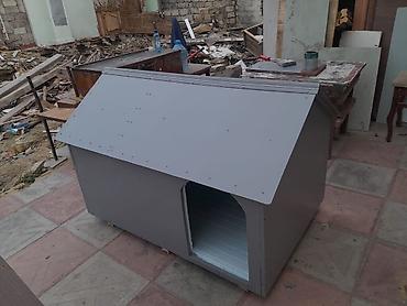 Möhkəm materialdan hazırlanmış it/kötük evi - Konstruksiya: İkiqat
