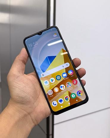 2din android: Poco M5, Б/у, 128 ГБ, цвет - Черный, В рассрочку, 2 SIM — 2