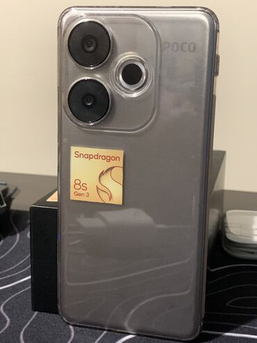 Poco: Poco F6, 512 GB, rəng - Bej, Barmaq izi, Sensor