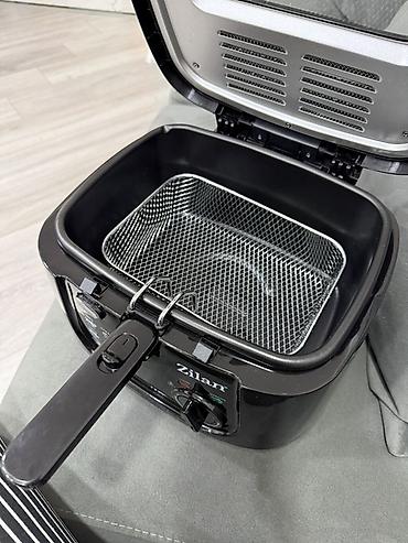 elektrik saç tava: Zilan elektrik fritözü, yenidir istifade olmayib — 5