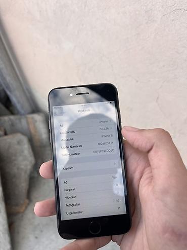 Apple iPhone: IPhone 8, 64 GB, Space Gray, Barmaq izi — 6