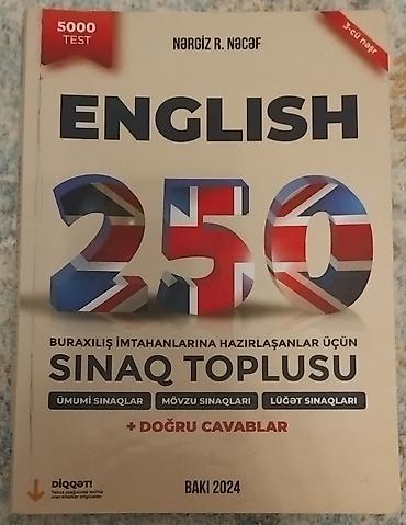 bil: Məhsul: “ENGLISH 250 – Buraxılış imtahanlarına hazırlaşanlar üçün — 1
