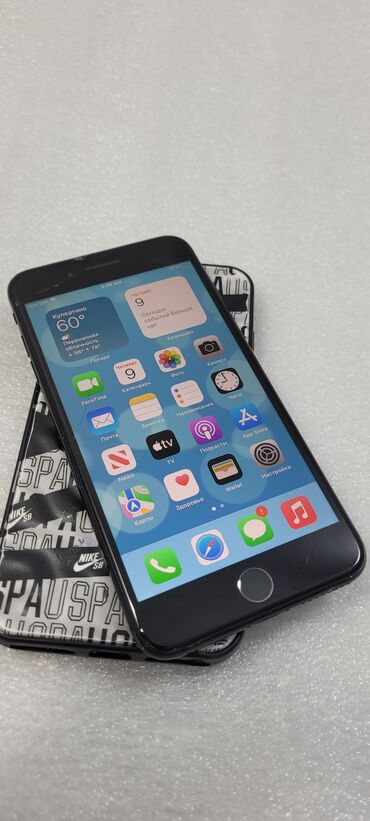 сколько стоит бу айфон 7: IPhone 7 Plus, Б/у, 32 ГБ, Черный, Чехол, 100 %