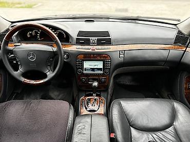 Mercedes-Benz: Mercedes-Benz S-Class: 2003 г., 5 л, Автомат, Бензин, Седан — 7