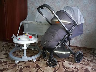 детски коляска: Прогулочная коляска Teddy Baby (серый цвет) Особенности: - Легкая и — 1
