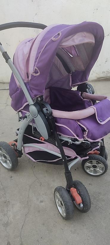 cins şalvarlar instagram: Uşaq arabası – bənövşəyi/çəhrayı rəngli, tam ölçülü model — 1