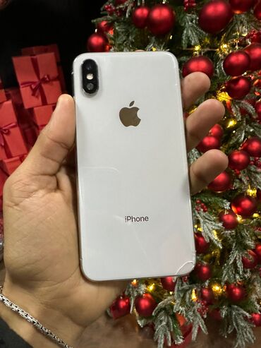 iphone 6 gəncə: IPhone X, 256 GB, Ağ, Face ID