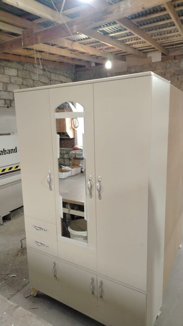 Dolablar: Yeni, Açılan, 3 qapılı Düz dolab, Qarderob, paltar dolabı, Azərbaycan — 10