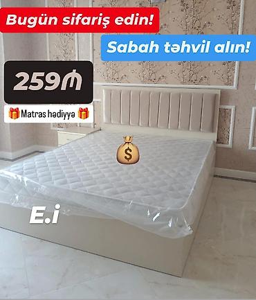 taxt iwlenmiw: Yeni, İkinəfərlik çarpayı, Matras ilə — 1