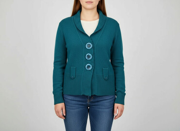 kurtka zimowa f f: Women`s knitwear, size XL