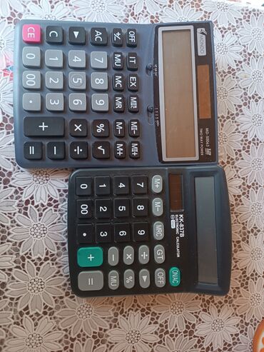Kalkulyator tam işlək batereya təzə 5 manat biri