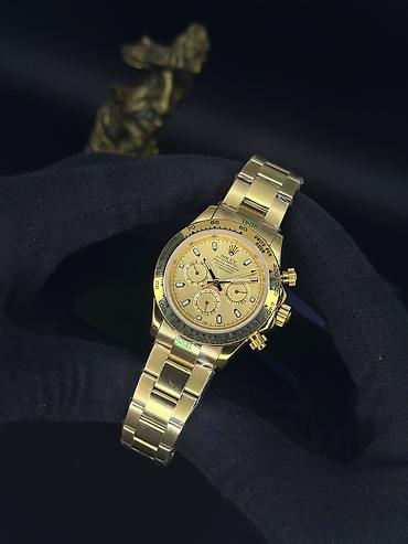 Aksesuarlar: Yeni, Qol saatı, Rolex, rəng - Qızılı — 5