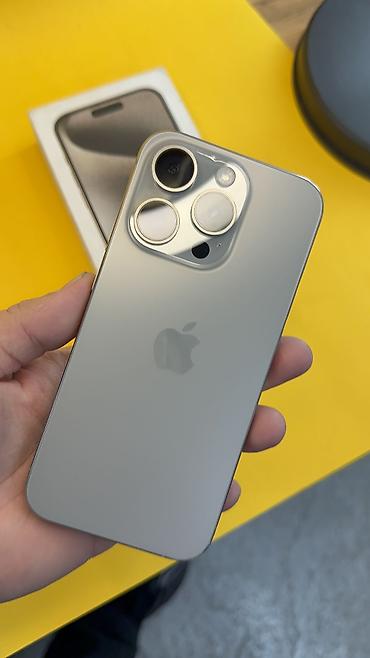 Apple iPhone: IPhone 15 Pro, Б/у, 512 ГБ, Коробка, 79 % — 1