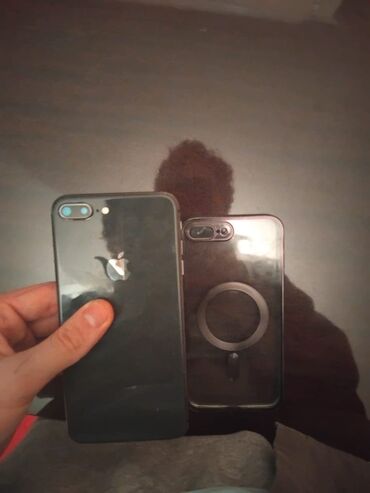 v8 finder купить: IPhone 8 Plus, 64 GB, Qara, Barmaq izi, Simsiz şarj