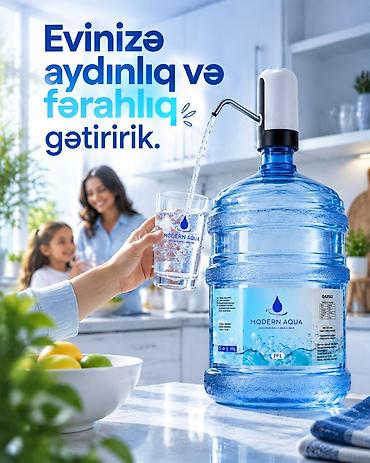 su ceni satılır: 💧 19 LİTRLİK TƏMİZ SU - AŞAĞI QİYMƏTƏ! Keyfiyyətli və ekoloji təmiz — 1