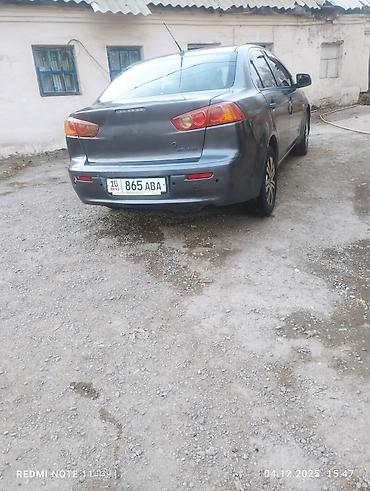 rb 25: Mitsubishi Lancer: 2008 г., 2 л, Механика, Бензин, Седан — 2