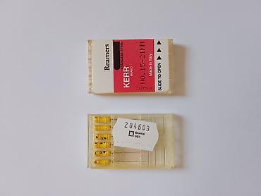 бу инструментов: Набор эндодонтических инструментов и насадок: 1) Micro-Mega K Reamers — 2