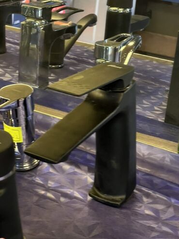 смеситель для раковины цена бишкек: Смеситель для умывальника, черный матовый, с современным плоским