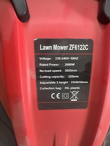 Газонокосилки: Электрическая газонокосилка YWTT ZF6122C - Тип: сетевой электрический — 2
