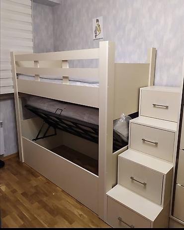Oğlan və qız üçün, Yeni, Çarpayı, Matras ilə, Siyirməli, Laminat — 1