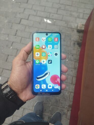 redmi 4 a: Redmi Note 11, 128 GB, rəng - Mavi, Barmaq izi