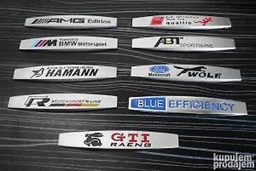 Auto delovi, gume i tjuning: VW GTD znakovi za krilo. Samolepljiovi znakovi za krilo automobila. ✨ — 16