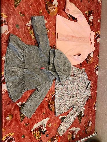 Детская одежда и обувь: Uşaq geyim dəsti – 3 ədəd üst geyimi - Boz kapüşonlu jaket: Carter’s — 2