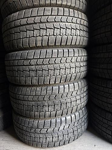 Шины 215 / 55 / R 17, Зима, Б/у, Комплект, Легковые, Япония, Dunlop