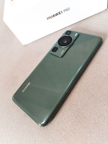 huawei p smart 2021 qiymeti: Huawei P60, 256 GB, rəng - Yaşıl, Sənədlərlə