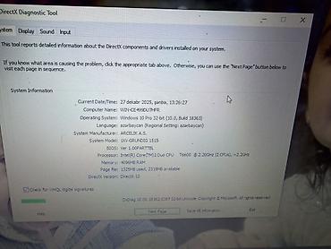en ucuz hp notebook: Notebook komyuter – Grundig 1515 (ARÇELİK A.Ş.) Ela veziyyetde — 4